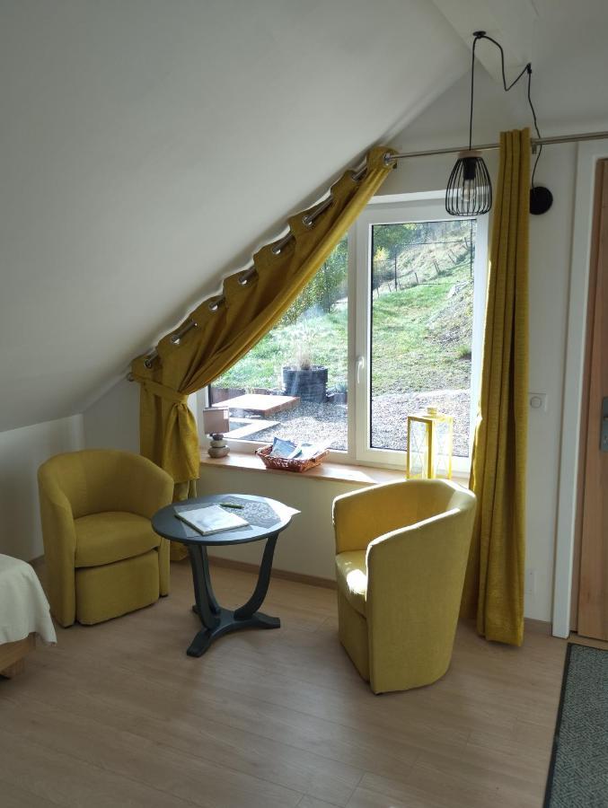 Bed and Breakfast L'Ecrin Des Biches Sainte-Marie-aux-Mines Exterior foto